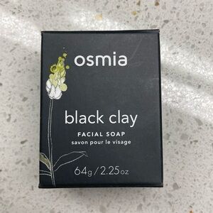 Osmia Black Clay Facial Bar Soap